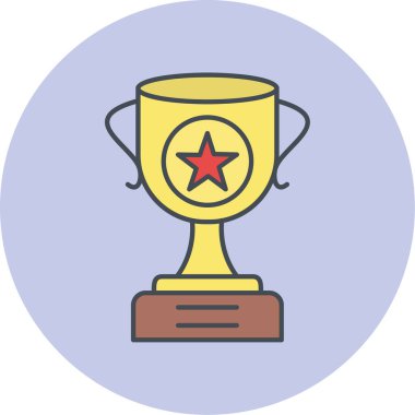 ödül simgesi vektör illüstrasyonu