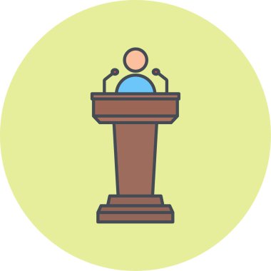 hoparlör vektör illüstrasyonu