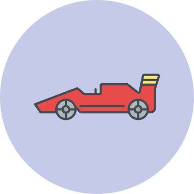 araba simgesi vektör illüstrasyonu