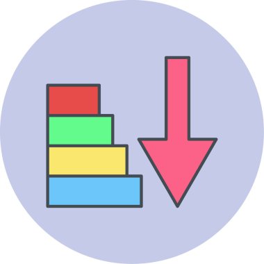 iş simgesi vektör illüstrasyonu