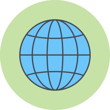 toprak simgesi vektör illüstrasyonu