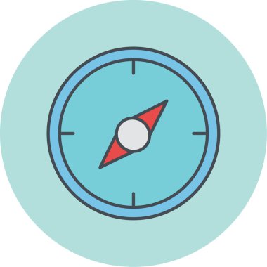 Pusula simgesi vektör resimlemesi