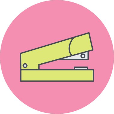 Stepler simgesi vektör illüstrasyonu