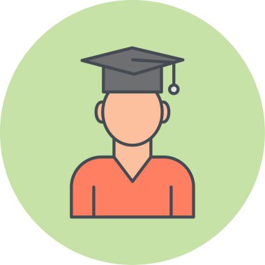 Eğitim simgesi vektör illüstrasyonu