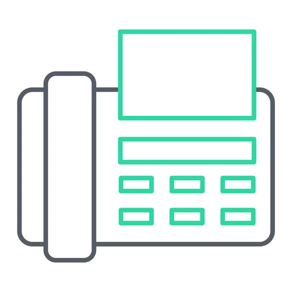 Printer Pictogram Vector Illustratie — Stockvector