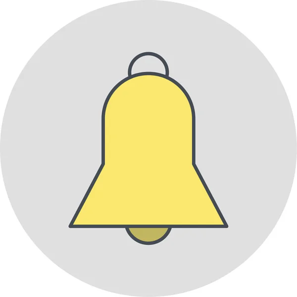 Vector Illustration Bell Icon — Stock Vector