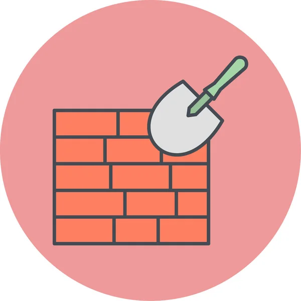 Construction Tools Icon Your Project — Vector de stock