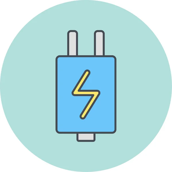 Energy Vector Icon Modern Illustration — Stock Vector
