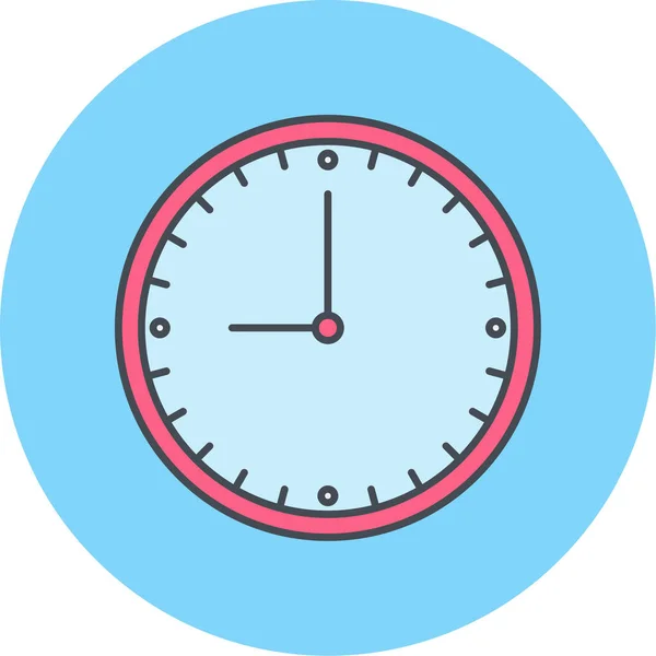 Clock Icon Vector Illustration — Stock Vector