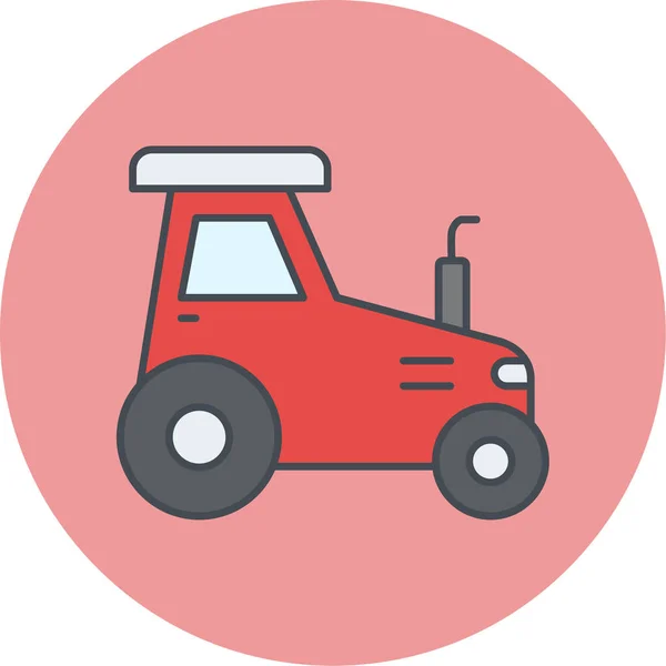 Vektor Illustration Eines Lkw Symbols — Stockvektor