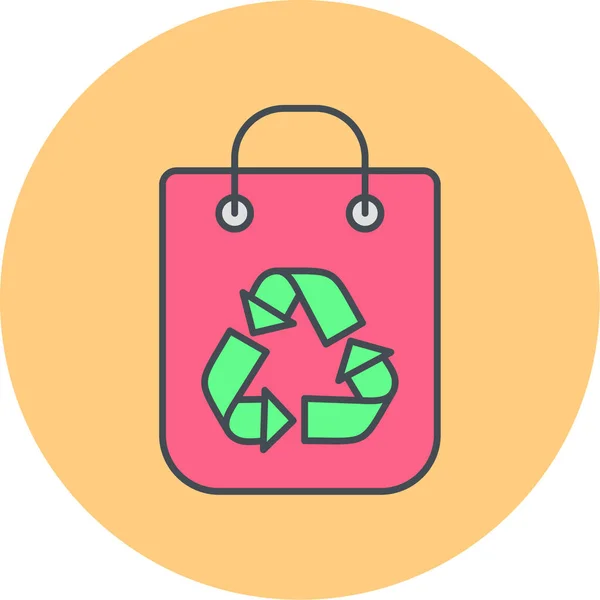 Illustration Shopping Bag Icon — Stockový vektor