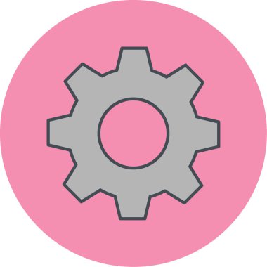 ayar simgesi vektör illüstrasyonu