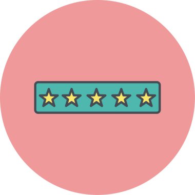 Kişisel ve ticari kullanım için vektör yıldız simgesi