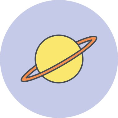 Boşluk. Web simgesi basit illüstrasyon