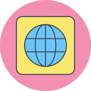 seo modern simgesinin vektör illüstrasyonu