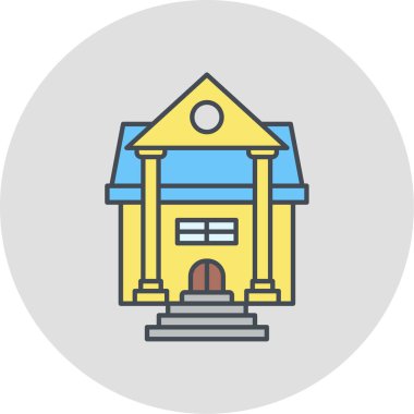 Modern eğitim ikonunun vektör illüstrasyonu