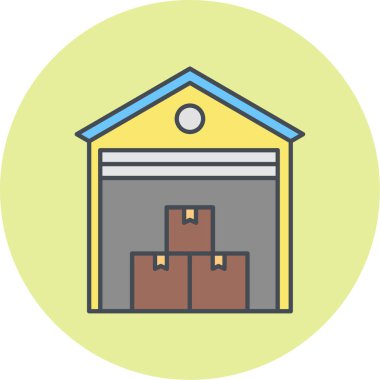 Taşıma simgesinin vektör illüstrasyonu