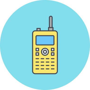 Modern b 'nin vektör çizimi cep telefonu simgesinden yoksun