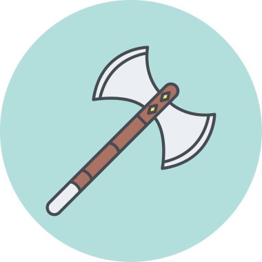 Balta simgesi vektör illüstrasyonu