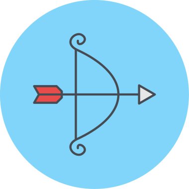 ok simgesinin vektör illüstrasyonu