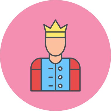 Bir polis memuru simgesinin vektör çizimi