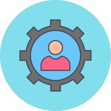 seo modern simgesinin vektör illüstrasyonu