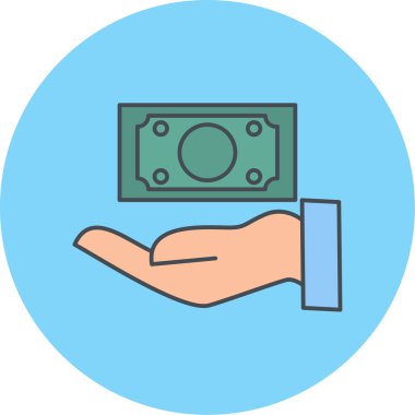 para simgesi vektör illüstrasyonu