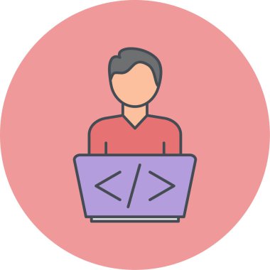 seo modern simgesinin vektör illüstrasyonu