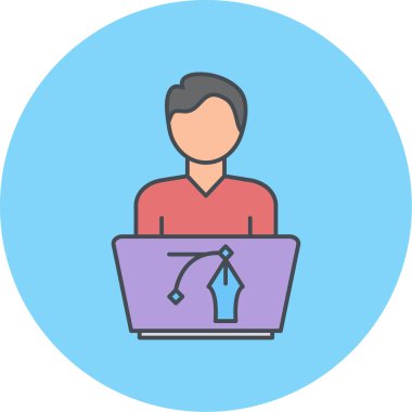 seo modern simgesinin vektör illüstrasyonu