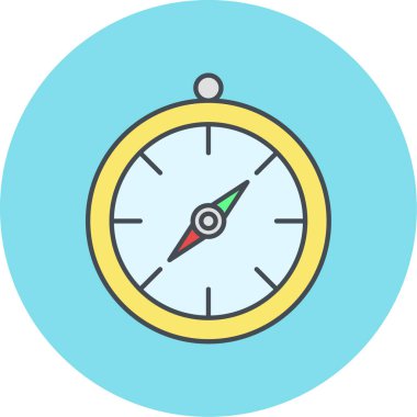 Pusula simgesi vektör resimlemesi