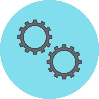 Modern simgenin vektör illüstrasyonu