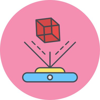 Modern b 'nin vektör illüstrasyonu eksik simgesi