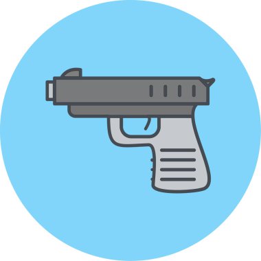 Askeri simgenin vektör illüstrasyonu