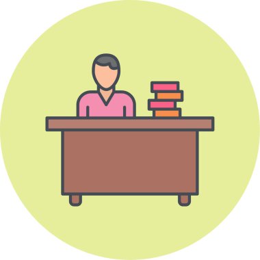 Karşılama çizgisi simgesi. vektör illüstrasyonu