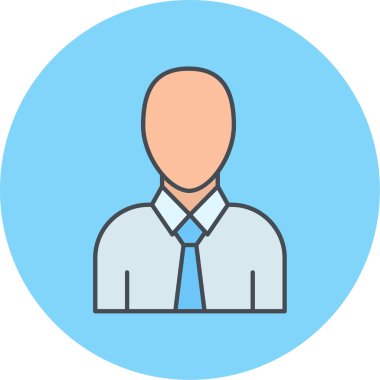 man simgesi vektör illüstrasyonu