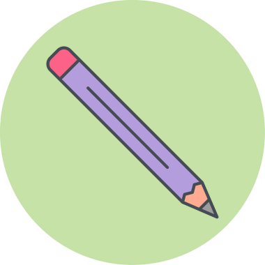 kalem simgesi vektör illüstrasyonu