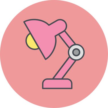 Modern lamba simgesinin vektör illüstrasyonu