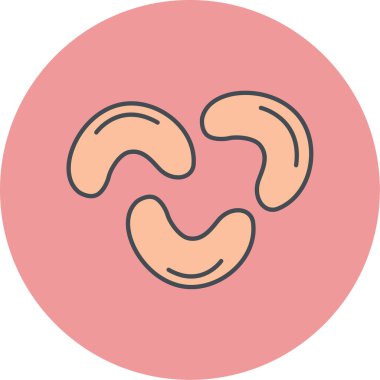 Gıda simgesinin vektör illüstrasyonu