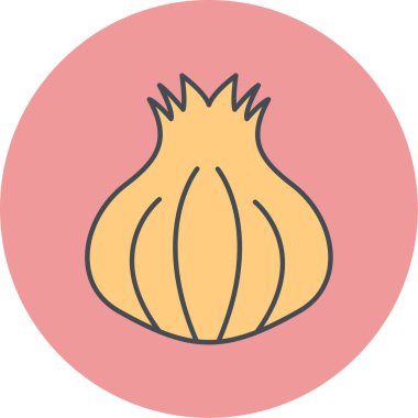 sebze. Web simgesi basit illüstrasyon