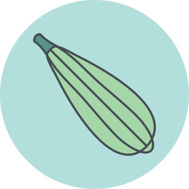 Modern sebzenin vektör çizimi