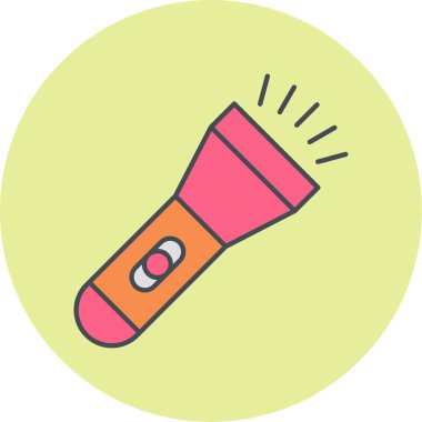 fener simgesi vektörü beyaz arkaplanda izole edildi, lamba şeffaf işaret