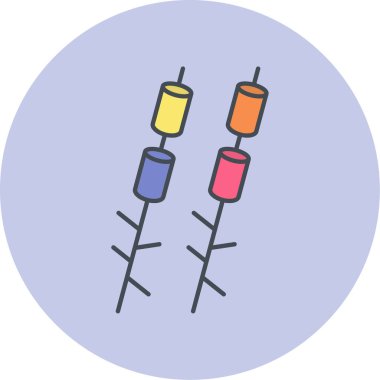 Gıda simgesinin vektör illüstrasyonu