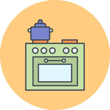 Mutfak sobası. Basit tasarım