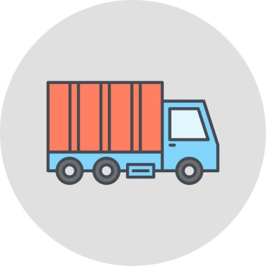 kamyon simgesi çizimi