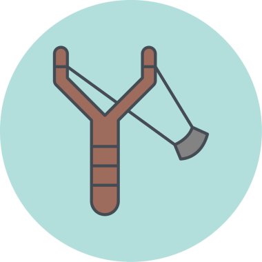 Sapan simgesinin vektör illüstrasyonu