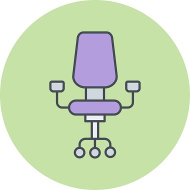 sandalye simgesi çizimi