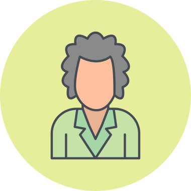 İnsan simgesinin vektör illüstrasyonu