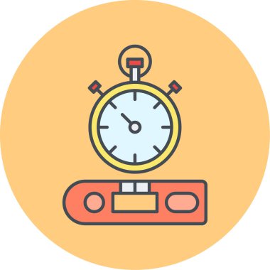 Kronometre simgesi çizimi