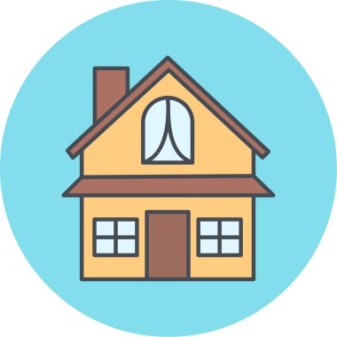 ev simgesi vektör illüstrasyonu