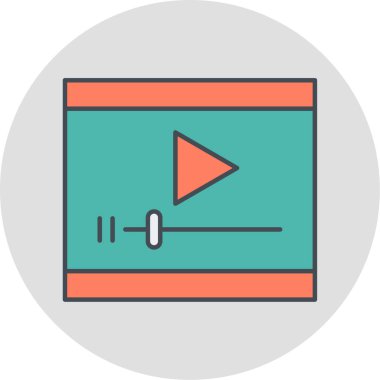 seo modern simgesinin vektör illüstrasyonu